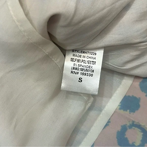 NWT HEYSON Blouse Tank Cami Large Satin Spaghetti Strap Pink Sz small - Picture 5 of 6